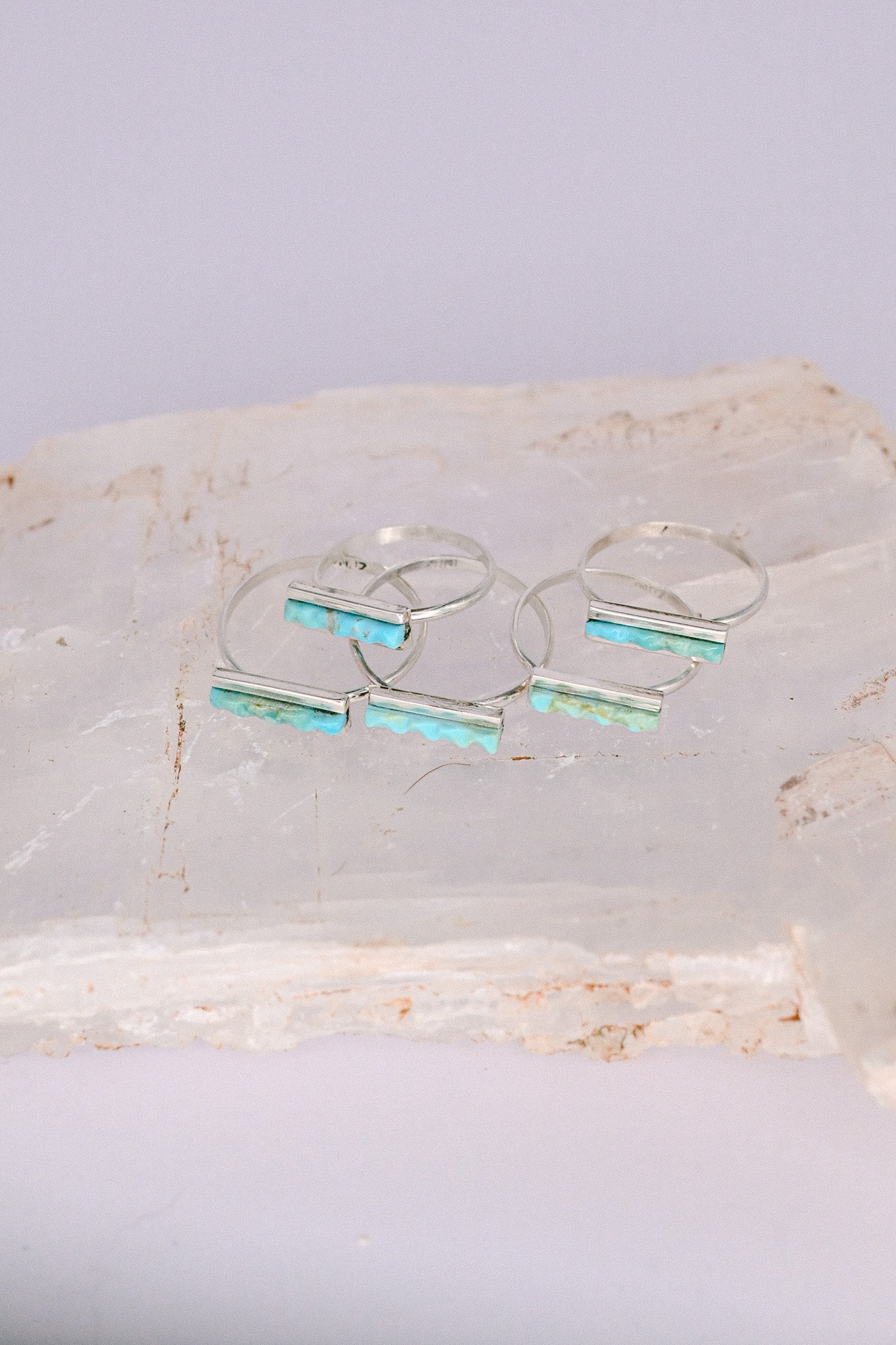 Denton Bobolu Zuni Sterling Silver Turquoise Ring