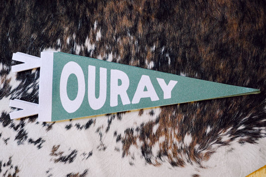 Ouray Felt Pennant
