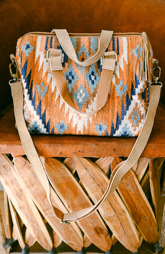 Sudbury Southwest Print Boston Bag