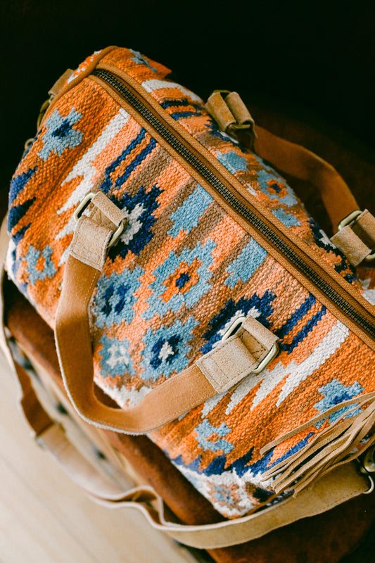 Sudbury Southwest Print Boston Bag