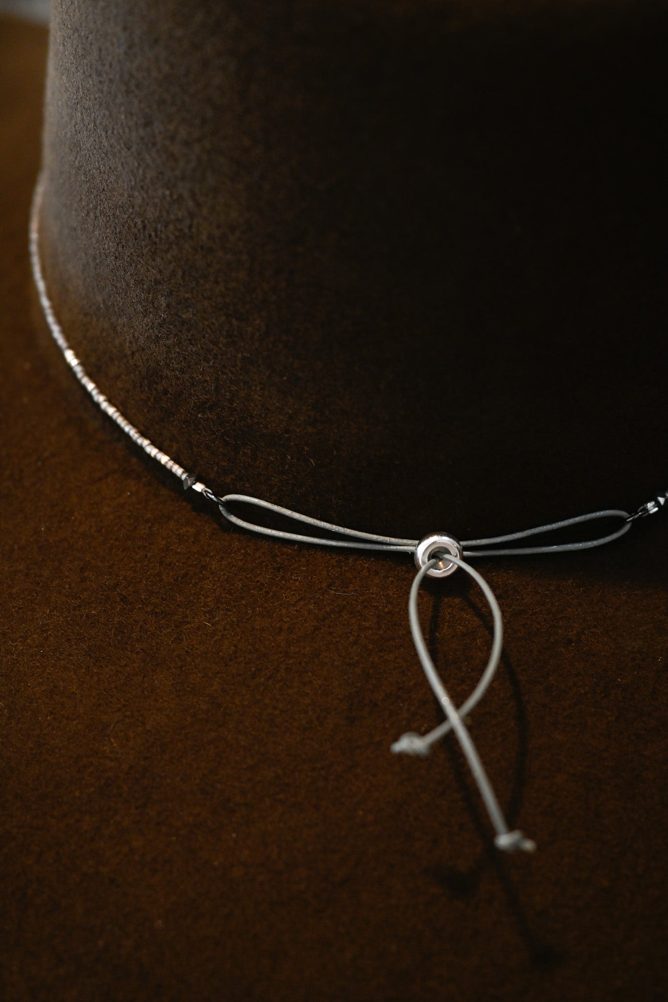 Shimmer Beaded Hat Band