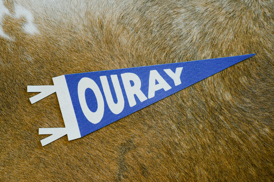 Ouray Felt Pennant