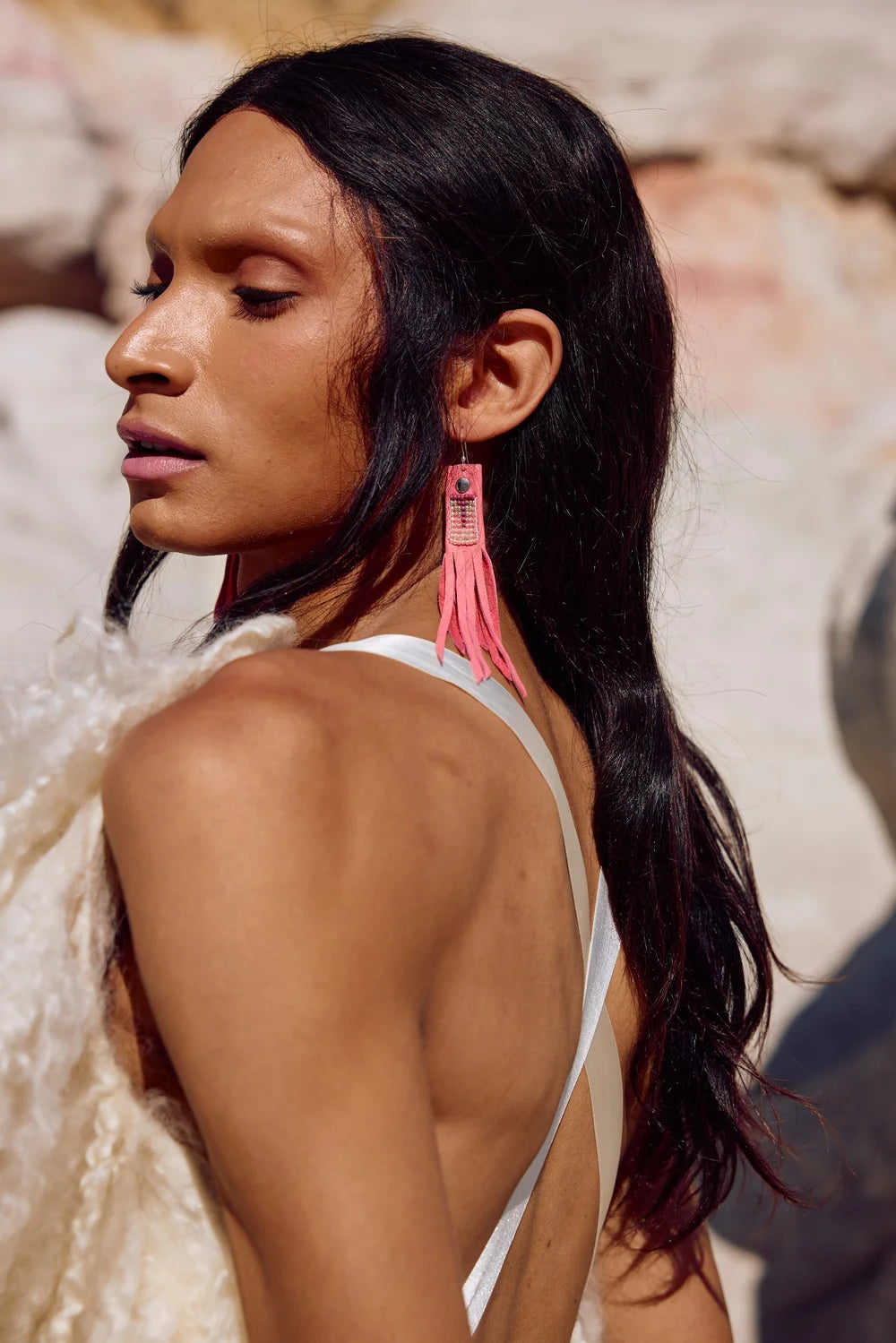Sunset Trail Fringe Earrings
