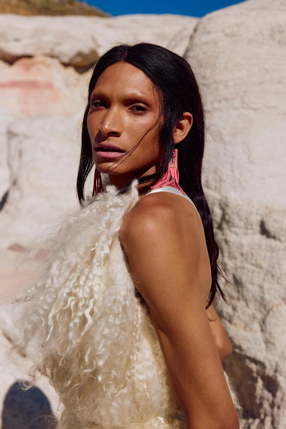 Sunset Trail Fringe Earrings