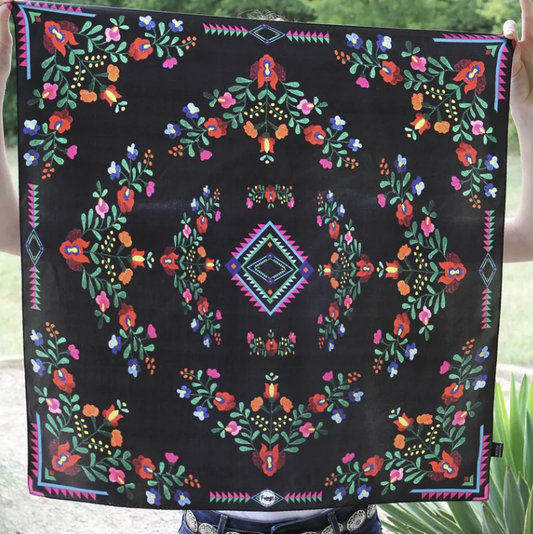 Fiesta 100% Silk Scarf