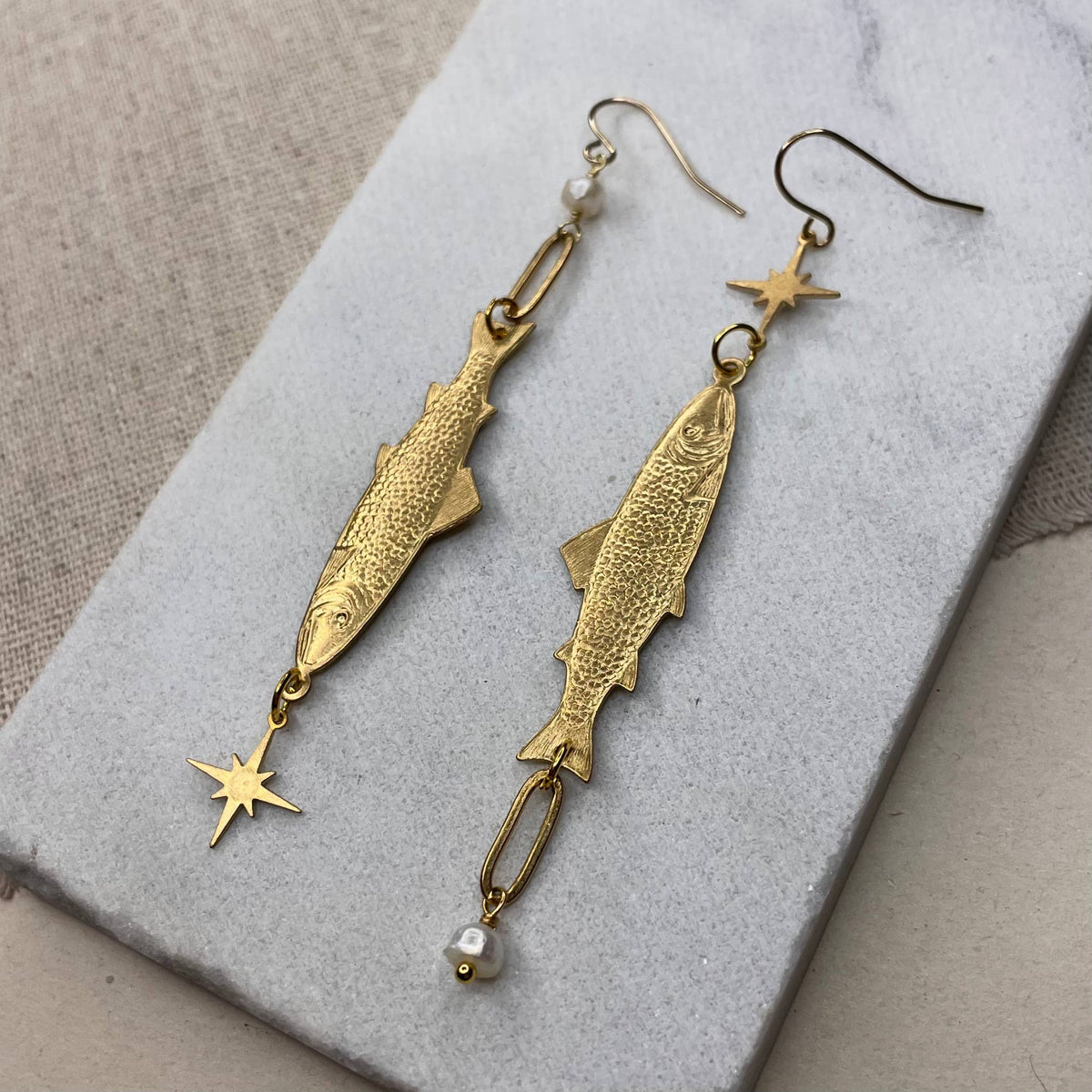 Lucky Catch Asymmetrical Earring