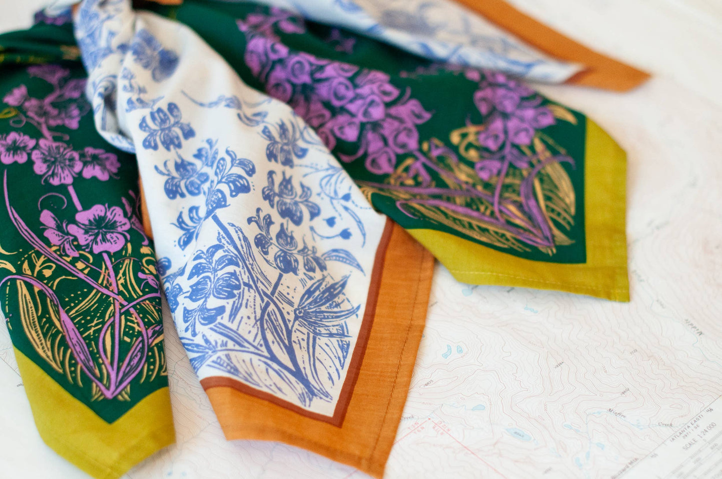 Wildflowers Fair Trade Cotton Bandana