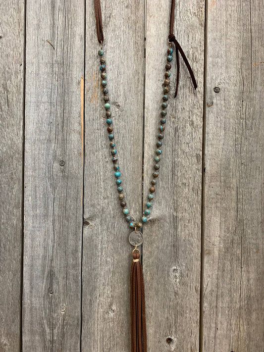 Gem Silica, Nickel & Tassel