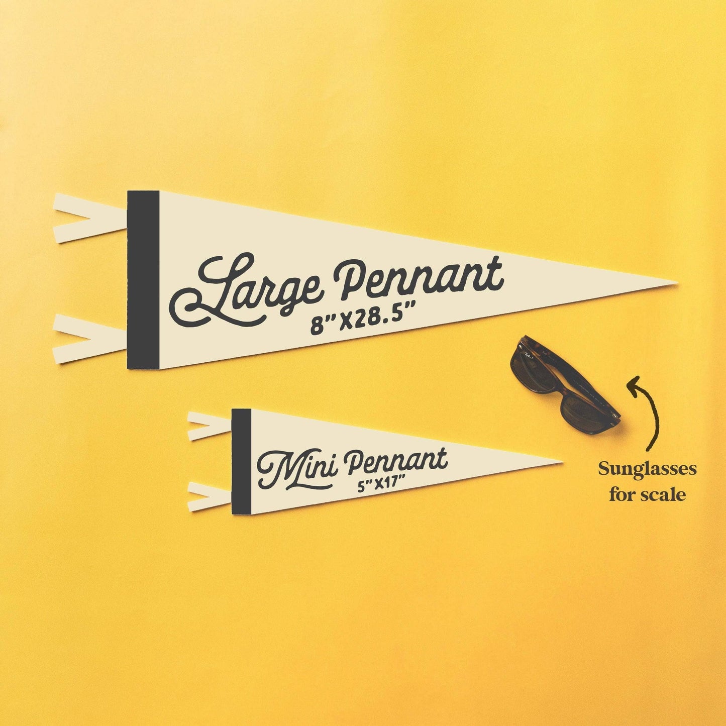 Live the Wild Life Felt Pennant