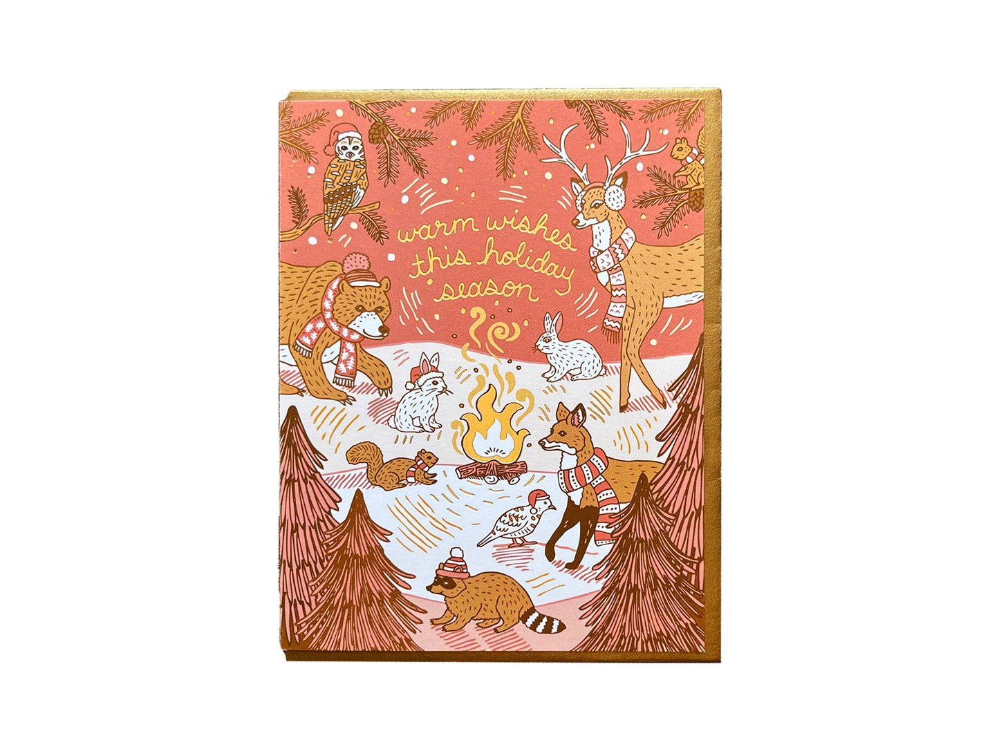 Woodland Holiday Card - Set of 6