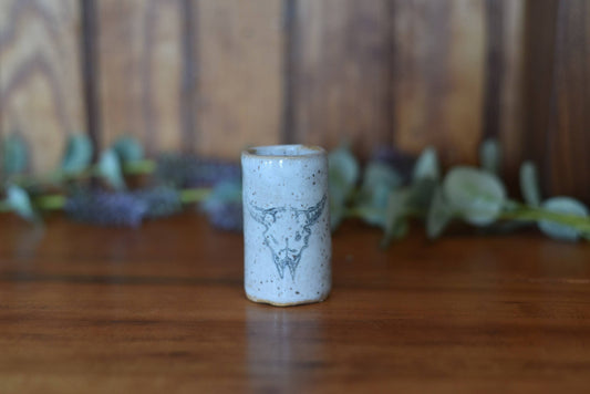 Tiny Tumblers - Cattle Skull - Western - Cowboy