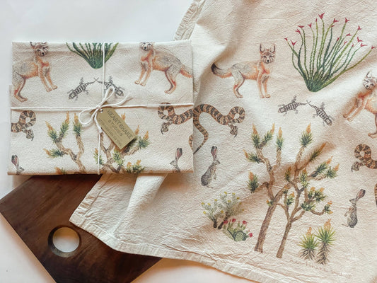 Desert Tea Towel