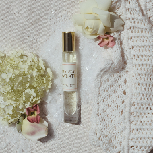 My Fave Sweater | Handcrafted Spiced & Sweet Citrus Perfume | Roll On