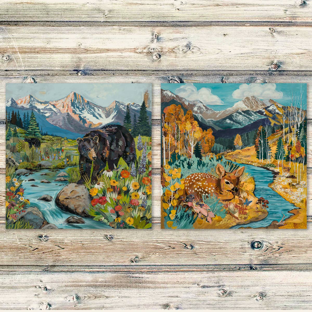 Art Print | Mountain Bear Wall Art | DISTRACTED