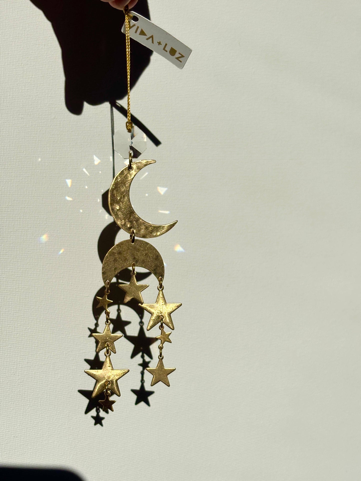 Moon and Stars Light Catcher  | Suncatcher | Sun Catcher