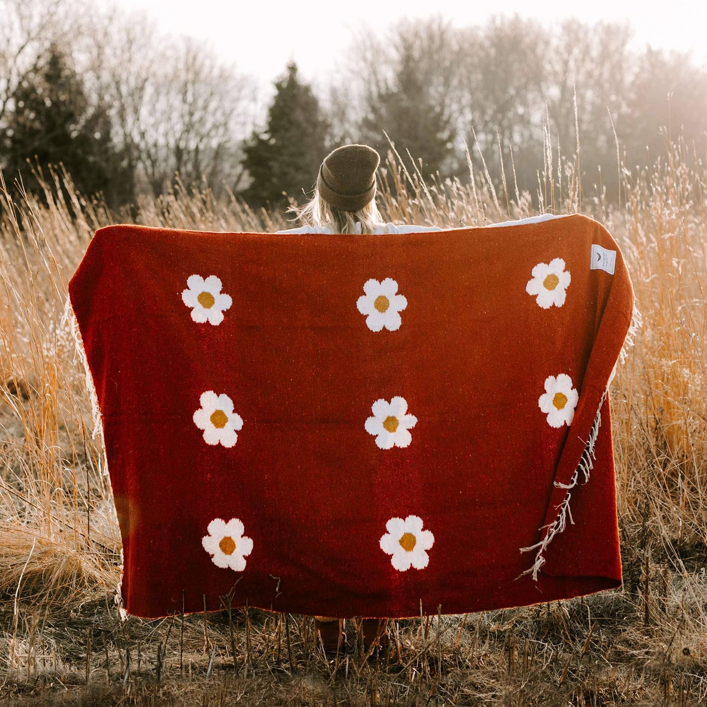 Handwoven Throw Blanket | Lazy Daisy