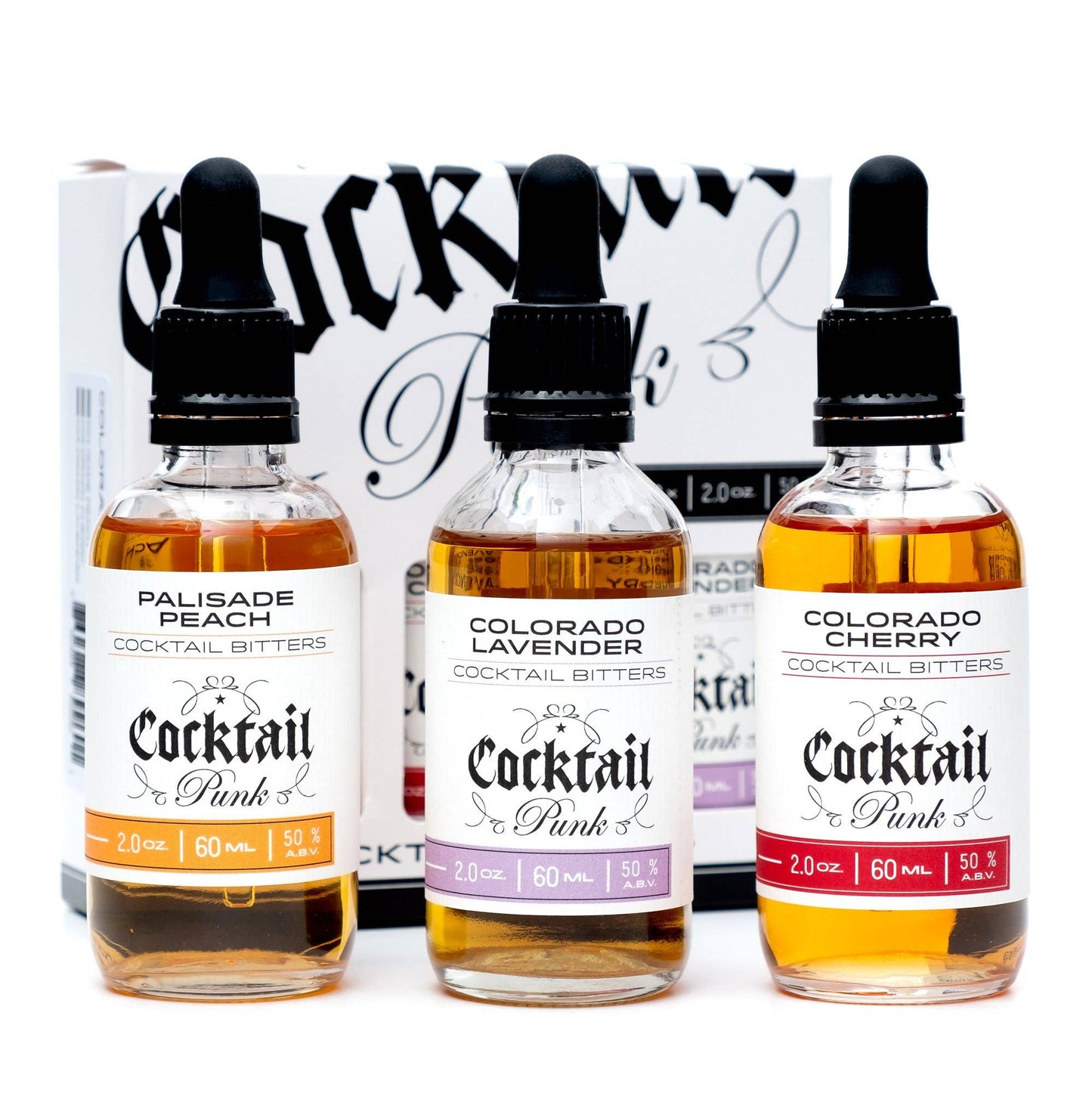 Colorado Bitters Set (CO Cherry, Peach, Lavender)