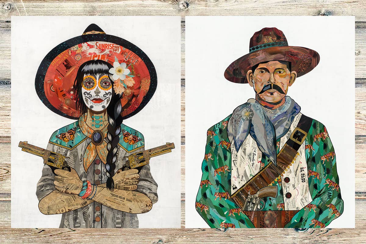 Art Print | Catrina Art | VAQUERA SUDOESTE (PAINTED LADY)