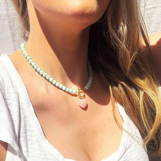 Myra Toggle Necklace - Handmade Artisan Jewelry