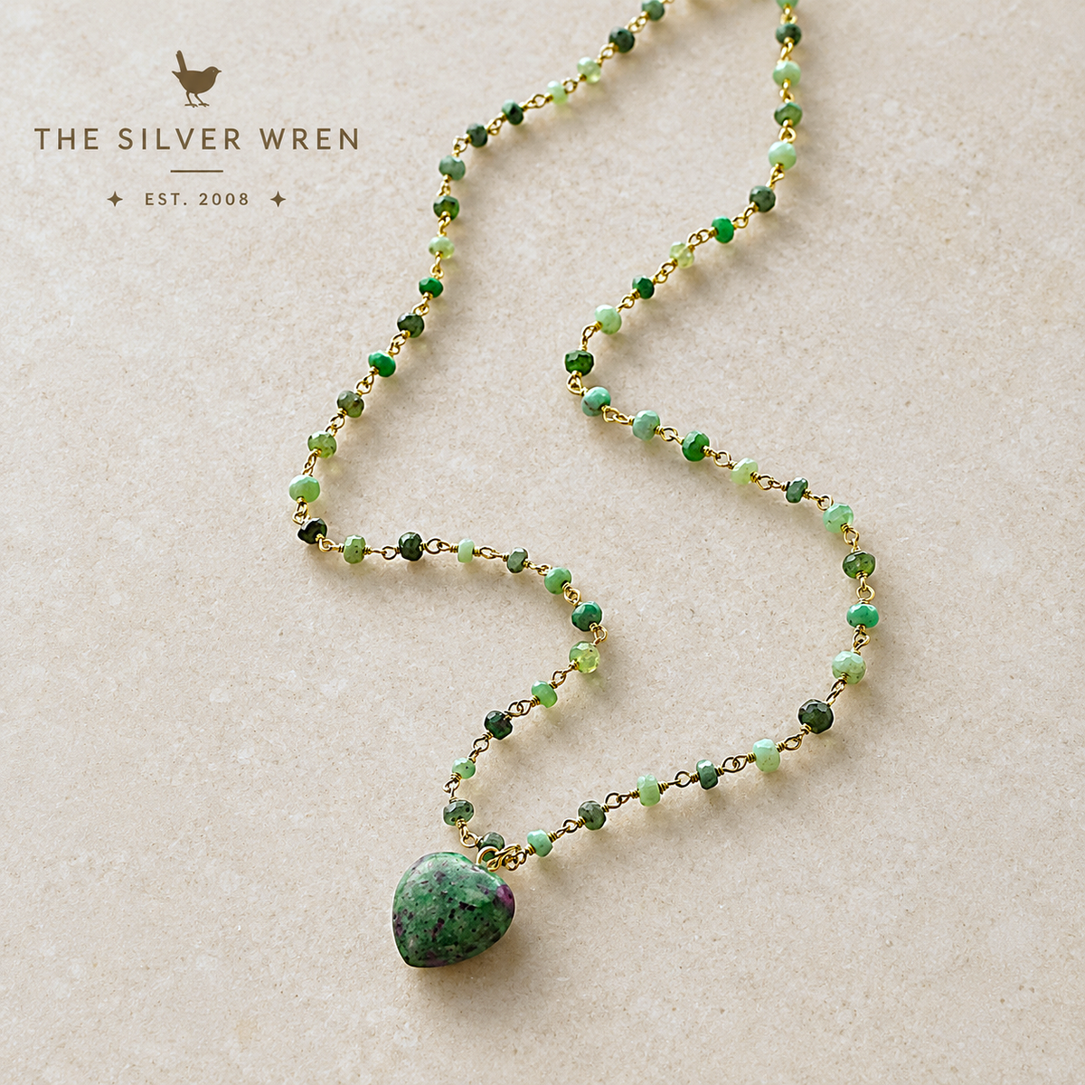 Desert Rain Rosary Necklace
