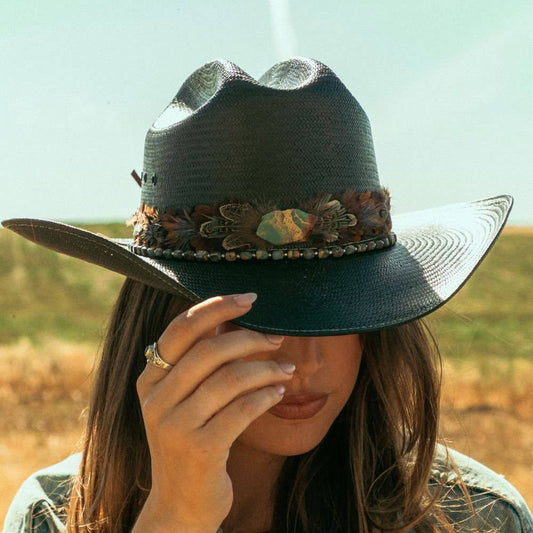 Western Feather Hat Band - Ridgeline