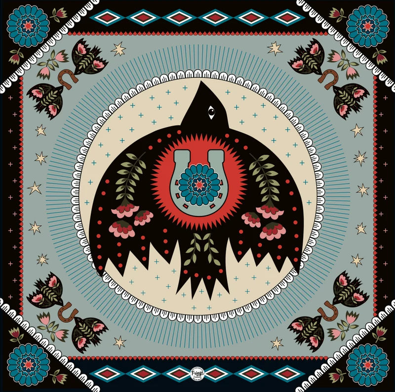 Dovely Too Cotton and Silk Bandana