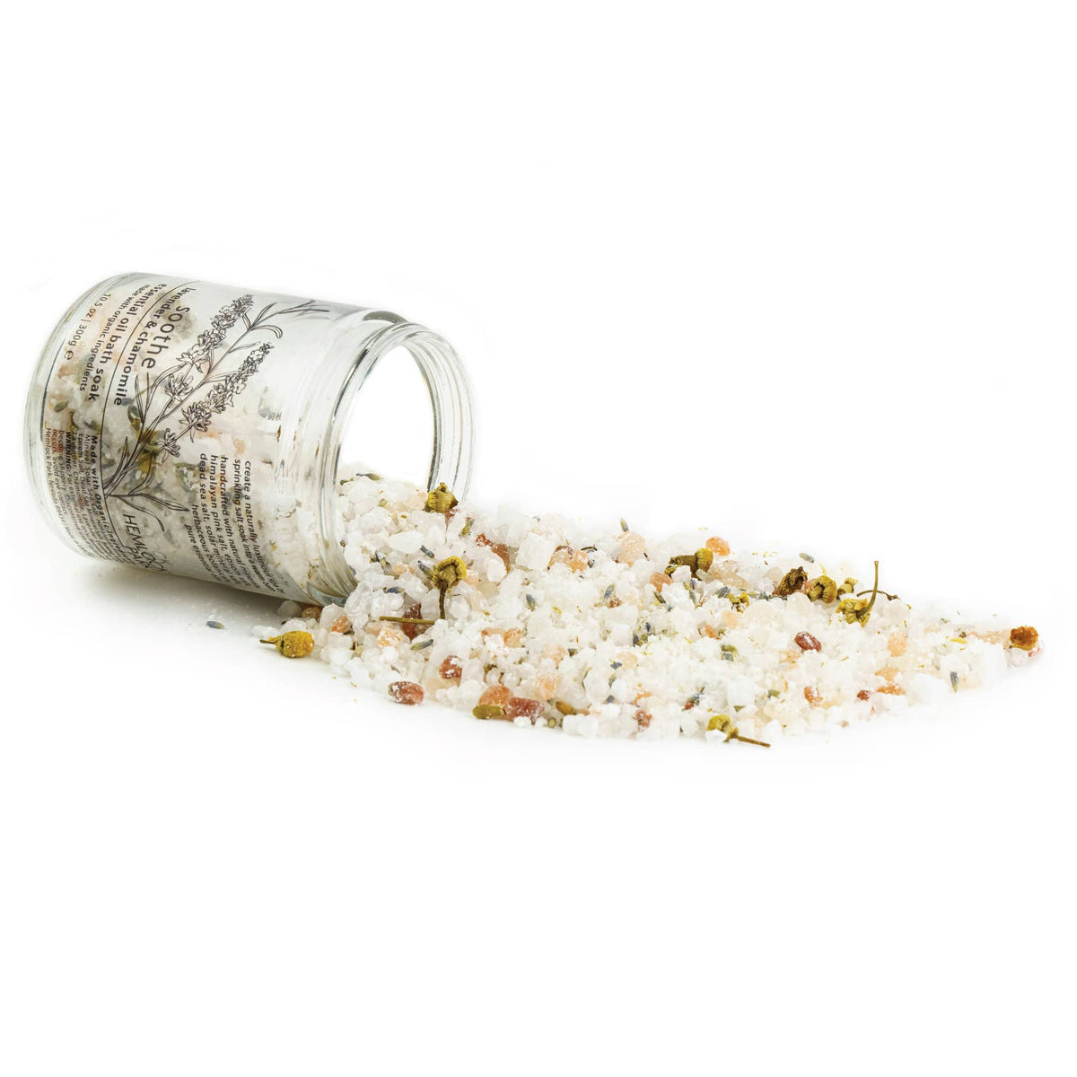 Soothe Lavender Chamomile | Essential Oil Mineral Bath Soak