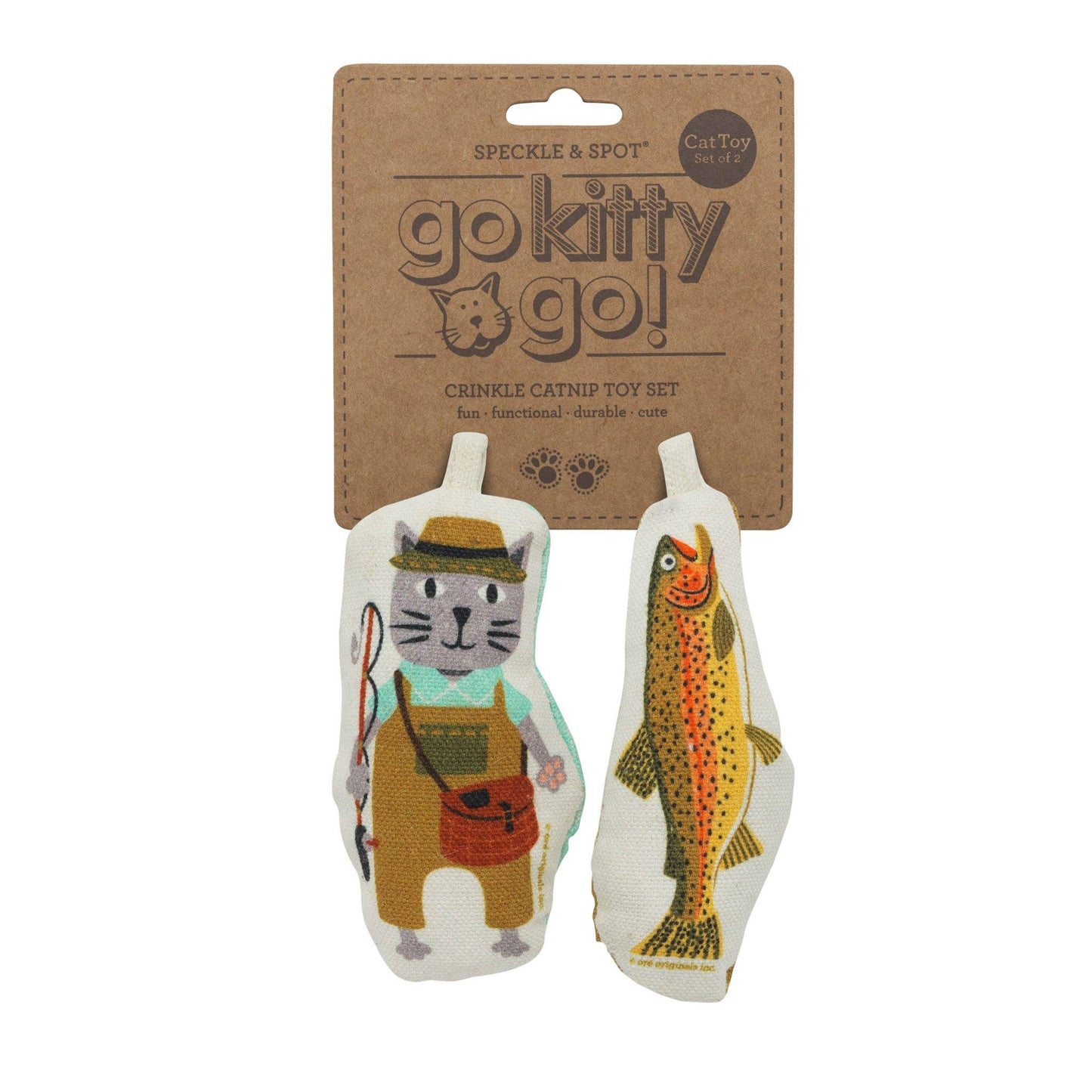 Go Kitty Go Cat Toy Set | Fisher Kitty
