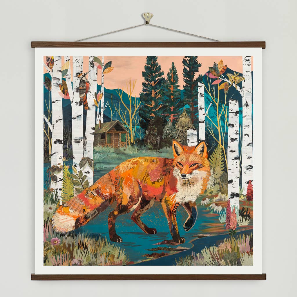 Art Print | Fox Wall Art | AIYANAR'S MESSENGER