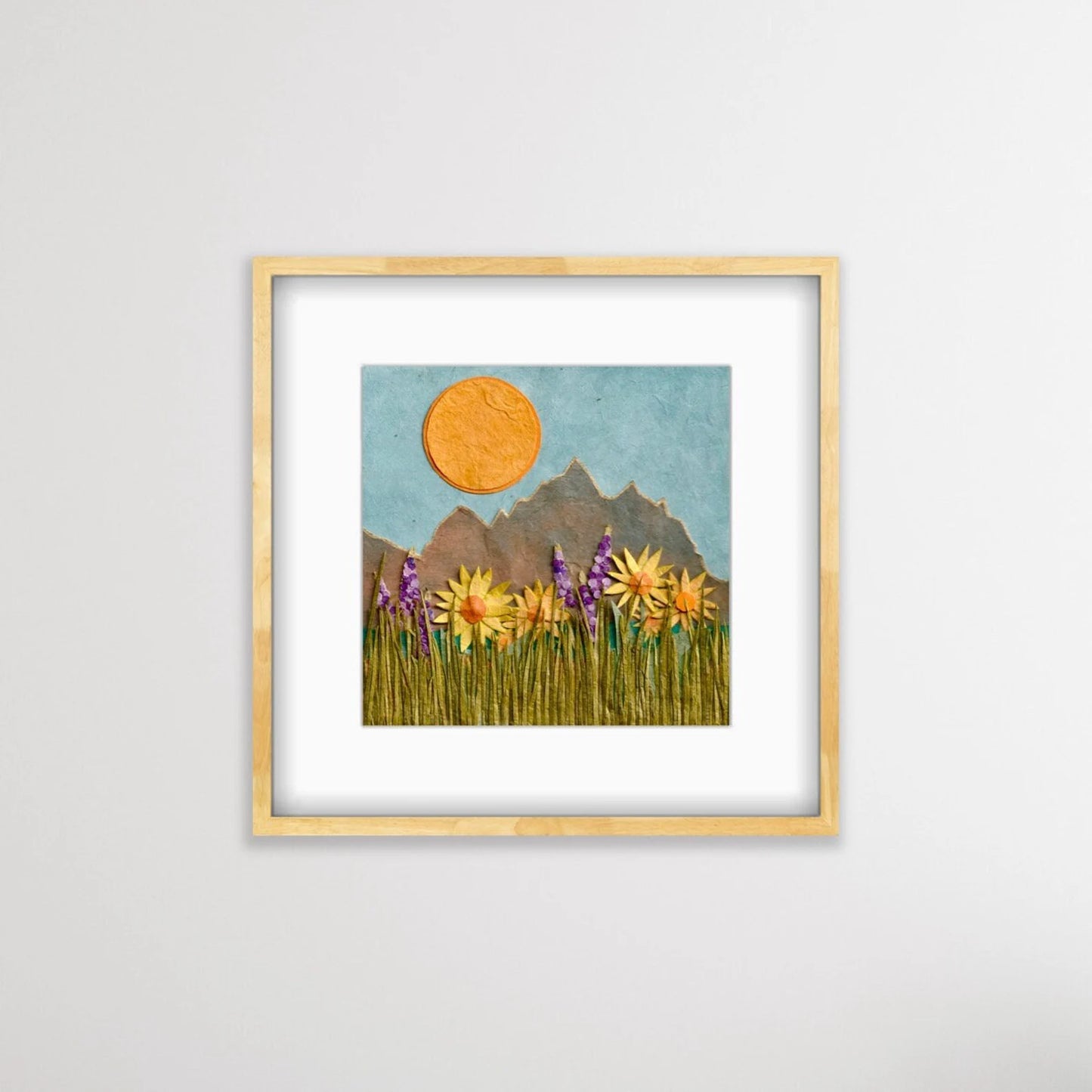 Teton Wildflowers - Kris Batchelder Art Print 5"x5"