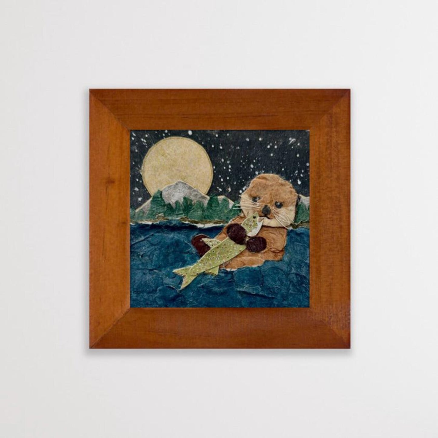 Otter-ly Adorable - Kris Batchelder Mini Framed Print