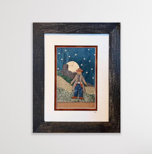 Full Moonrise Gunslinger - Kris Batchelder Art Print 5"x7"