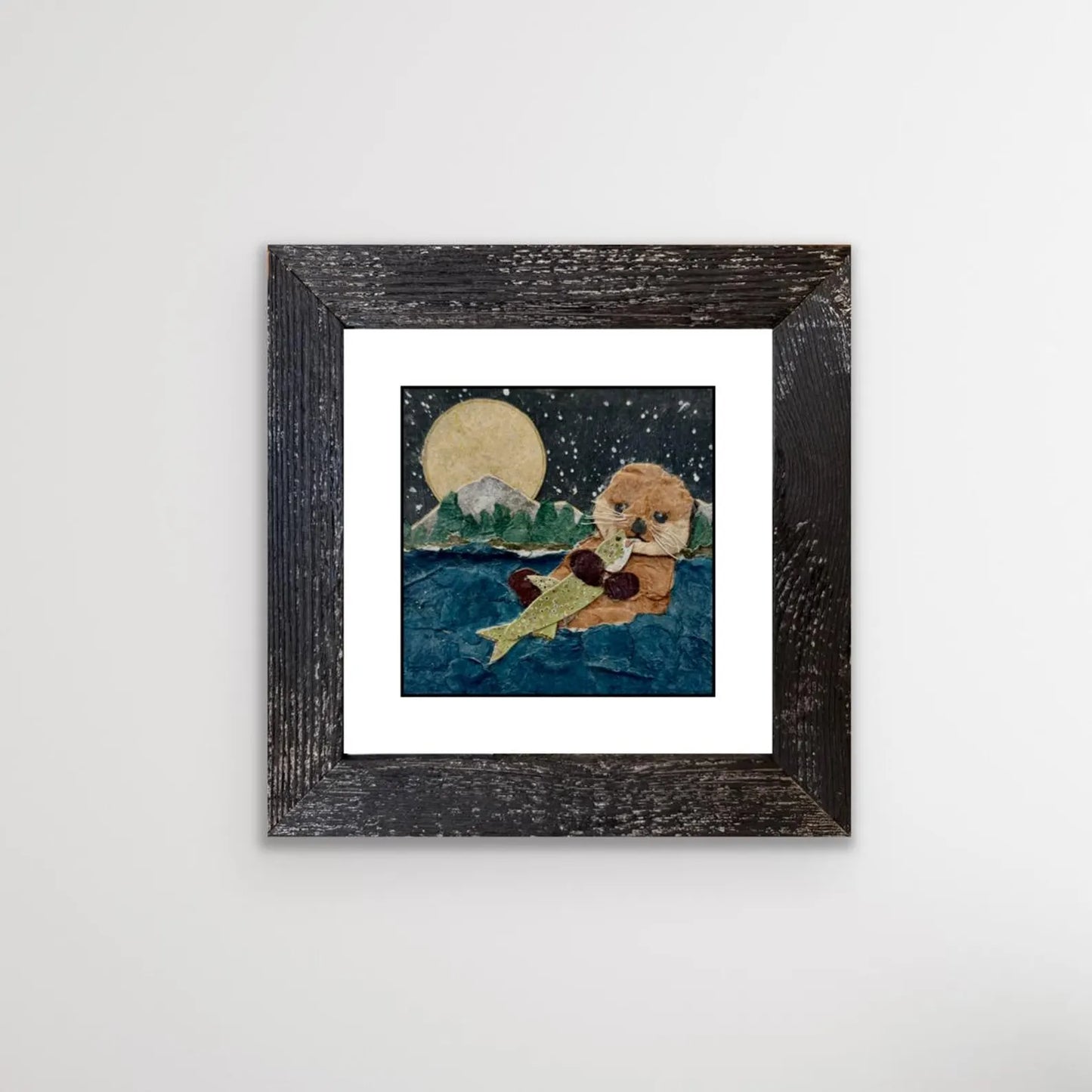 Otter-ly Adorable - Kris Batchelder Art Print 5x5"