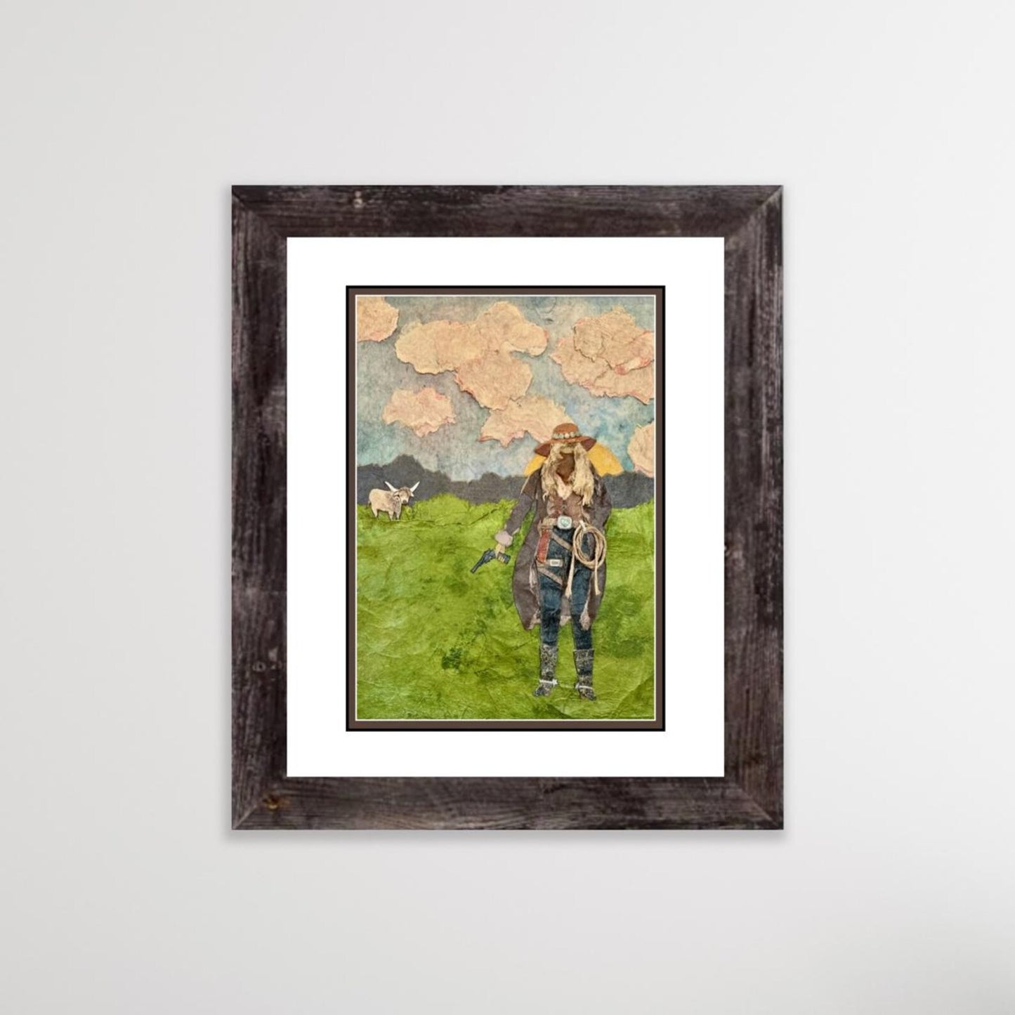 Colorado Cowgirl - Kris Batchelder Art Print 5"x7"