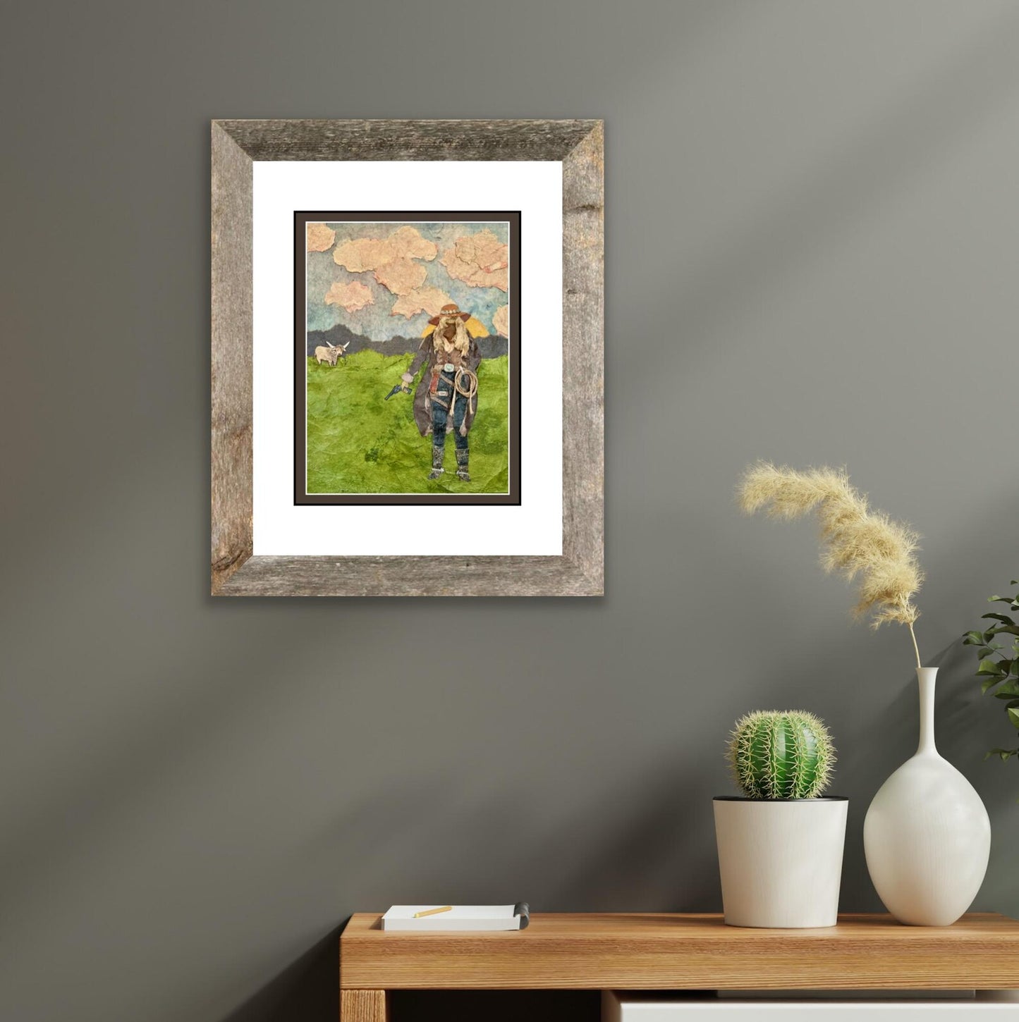 Colorado Cowgirl - Kris Batchelder Art Print 5"x7"